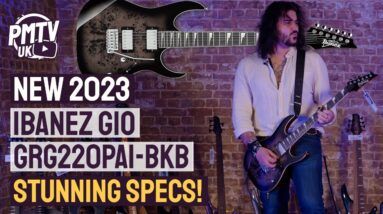 2023 Ibanez Gio GRG220PA1 - Roasted Maple Neck, Crazy Specs & Stunning Poplar Top At A Killer Price!