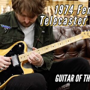 1974 Fender Telecaster Custom Natural | Guitar of the Day