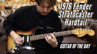 1976 Fender Stratocaster Hardtail Sunburst | Guitar of the Day
