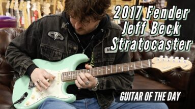 2017 Fender Jeff Beck Stratocaster | Guitar of the Day - Jeff Beck Tribute