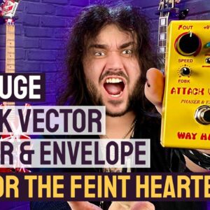Way Huge Attack Vector! - The Rudest Pedal Around, A Crazy Phaser & Envelope Filter!