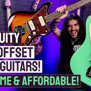 Affordable Offset Body Guitars That Are Actually Awesome! - Antiquity AQJZ Offset Models!