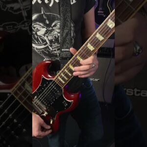 Pitch Bending Hammer Ons! - Easy Shred Guitar Lesson 🔥🤘 #Shorts