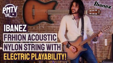 New 2023 Ibanez FRH10N Nylon String Electro Acoustic! - Nylon String Tone With Electric Playability!