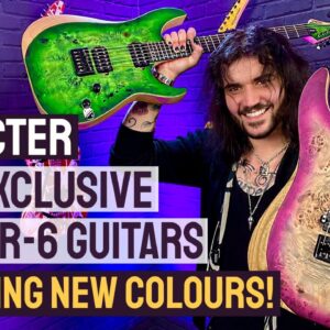 Schecter Reaper-6 Models In PMT Exclusive Colours! - NEW Stunning Shred Machines!