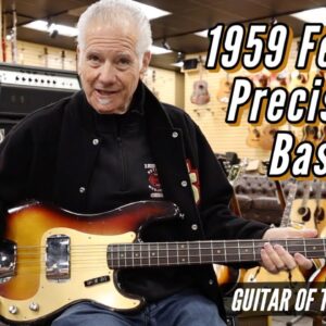 1959 Fender Precision Bass Sunburst | Guitar of the Day