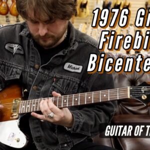 1976 Gibson Firebird V Bicentennial | Guitar of the Day