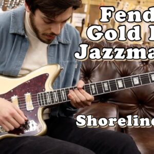 2023 Fender Gold Foil Jazzmaster Shoreline Gold