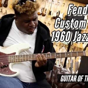 Fender Custom Shop 1960 Jazz Bass | Guitar of the Day - Clark Sims