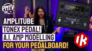 AmpliTube TONEX Pedal - Breakthrough A.I. Modelling Tech From IK Multimedia - From Studio To Stage!