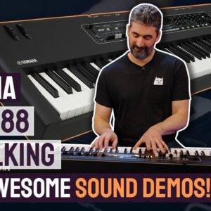 Yamaha Stage Keyboard CK88 and CP88 No talking Just Playing - Hear This Awesome Keyboard In Action!