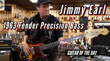 1963 Fender Precision Bass Sunburst | Guitar of the Day - Jimmy Earl