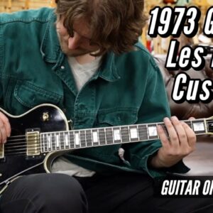 1973 Gibson Les Paul Custom Black | Guitar of the Day
