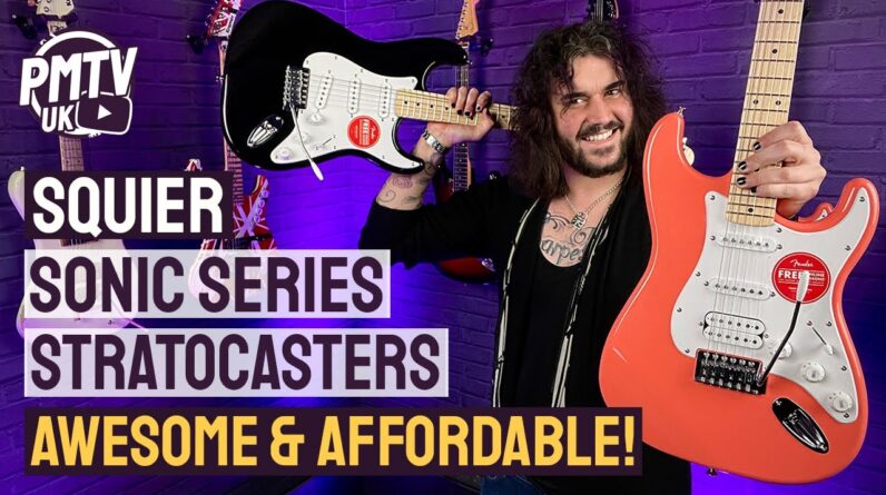 NEW Squier Sonic Series Stratocaster! - Awesome & Affordable HSS & Single Coil Strats!