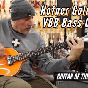 Hofner Gold Label VBB Bass Orange | Guitar of the Day - Roberto Vally