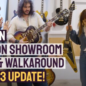 Gibson UK Showroom, Feb ‘23 Tour! - An Updated Look At Gibson Exclusive London Hideout!