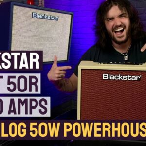NEW Blackstar Debut 50R Amps! - Analog, Boutique Sounding 50w Combos That Rock From Stage To Studio!