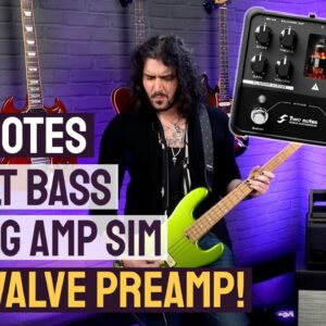Two Notes ReVolt Bass Amp Sim Pedal Demo! - 3 Channels With A Real Tube Preamp!