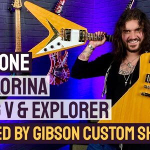 Epiphone '58 Korina Flying V & Explorer - Inspired By The Gibson Custom Shop!