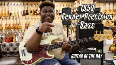 1959 Fender Precision Bass Refinished | Guitar of the Day - Clark Sims