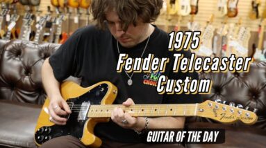 1975 Fender Telecaster Custom Natural | Guitar of the Day