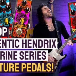 Dunlop Jimi Hendrix '68 Shrine Series Pedals - Special Edition Artwork On These Iconic Pedals!