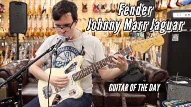 Fender Johnny Marr Jaguar Olympic White | Guitar of the Day - Noe Socha