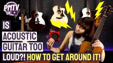 Is Acoustic Guitar Too Loud?! - The Science and How we Get Around Playing Acoustic in Busy Places!