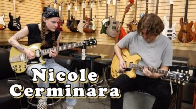 Nicole Cerminara jamming with Michael Lemmo