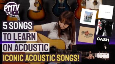 5 Top Acoustic Guitar Songs - Megs 5 Most Iconic Songs to Learn on Acoustic Guitar!