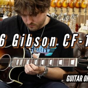 2016 Gibson CF-100E Reissue Cutaway Sunburst | Guitar of the Day