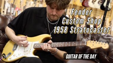 2013 Fender Custom Shop 1958 Stratocaster Closet Classic Gold | Guitar of the Day