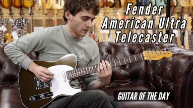 Fender American Ultra Telecaster Texas Tea | Guitar of the Day