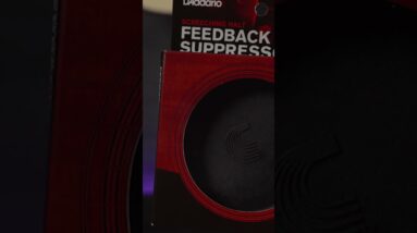 Is Acoustic Guitar Too Loud? | Part 2 - Using A 'Feedback Supressor' #Shorts