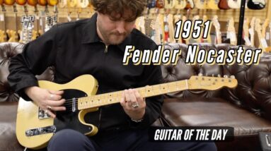 Rare 1951 Fender Nocaster | Guitar of the Day