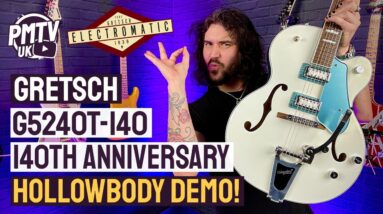 Gretsch 140th Anniversary G5420T-140 - Limited Edition 'Double Platinum' Model!