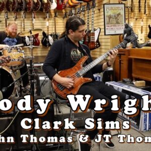 Cody Wright jamming with Clark Sims, John Thomas and JT Thomas on Hammond B3