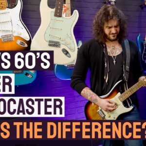 50's vs 60's Stratocaster - What's The Difference?