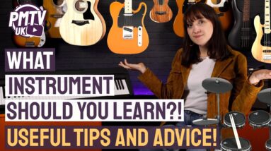 What Instrument To Learn?! - Guitar, Keys, Bass, Drums or Ukulele? Meg Shares Some Tips and Advice!