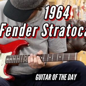 Fender 1964 Stratocaster Candy Apple Red | Guitar of the Day