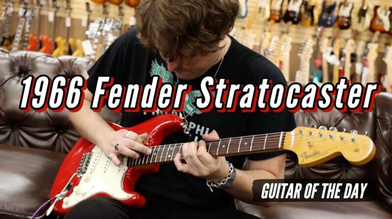 Fender 1966 Stratocaster Dakota Red | Guitar of the Day