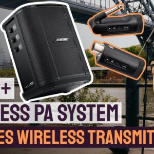 The Bose S1 Pro + | Now With Wireless Instrument & Mic Transmitters - The Ultimate Portable PA!