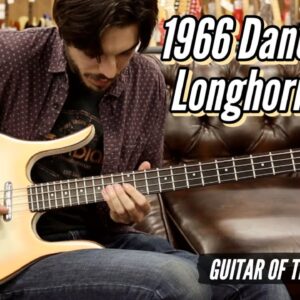 1966 Danelectro Model 4423 Longhorn Bass | Guitar of the Day