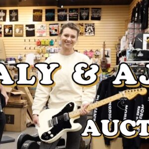 Aly & Aj Fender MX Telecaster Guitar for AUCTION!!!