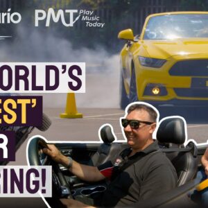 The World's "Fastest" Guitar Restring! Crazy Stunts With D’Addario & Paul Swift