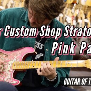 Fender Custom Shop Thinline Pink Paisley Stratocaster | Guitar of the Day