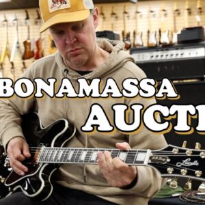 Joe Bonamassa AUCTION | Signed Epiphone BB King Lucille