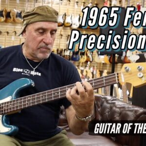 Fender 1965 Precision Bass Lake Placid Blue | Guitar of the Day - Roberto Vally