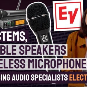 PA Systems, Wireless Microphone and Live Equipment - Introducing Audio Specialists Electro-Voice!