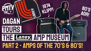 Laney Amplification Museum Tour Part 2 - Some Of The Rarest Amps You've EVER Seen!